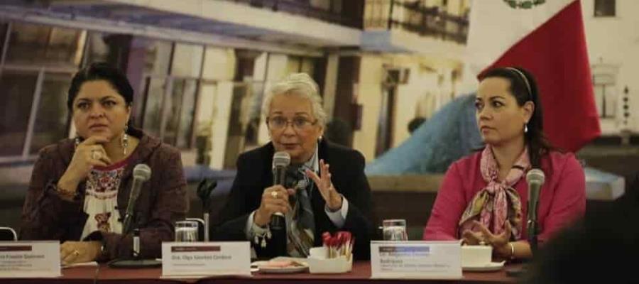 Asegura Olga Sánchez que el estado llegó tarde a atender feminicidios