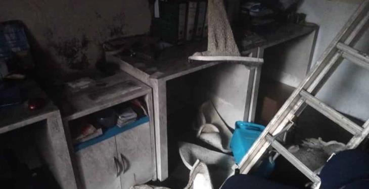 Se incendia un negocio en el centro de la ciudad Se incendia un negocio en el centro de la ciudad