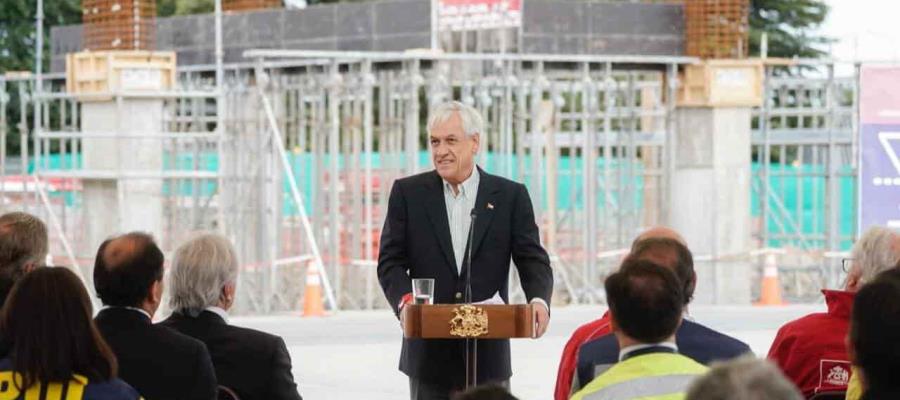 La paz en Chile requiere de un acuerdo nacional señala el presidente Piñera