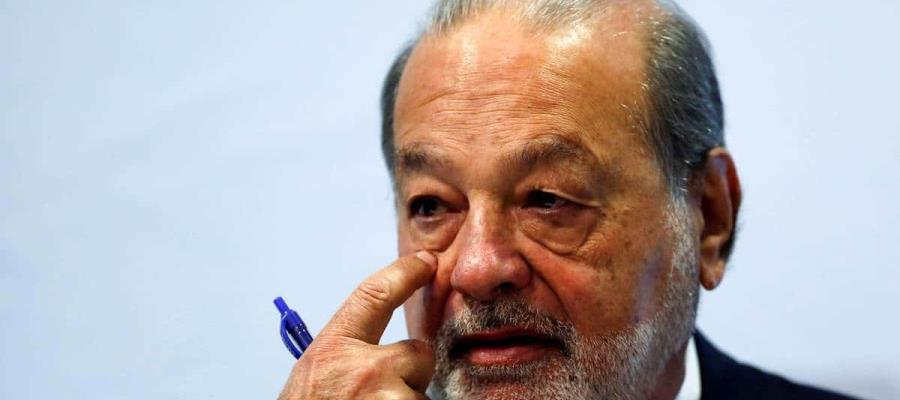 Señalan que Carlos Slim se recupera del coronavirus en su casa