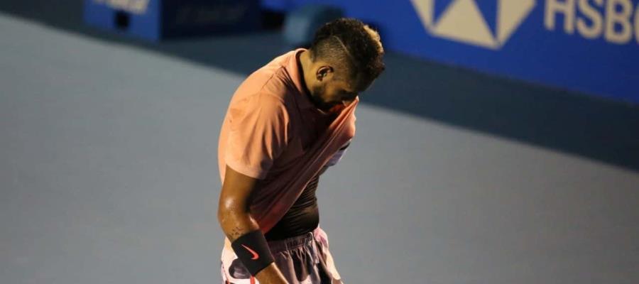 Nick Kyrgios tacha de ‘irrespetuosa’ a la afición mexicana