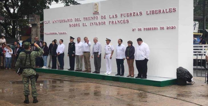 Conmemoran 156 aniversario del triunfo de las fuerzas liberales sobre el invasor francés