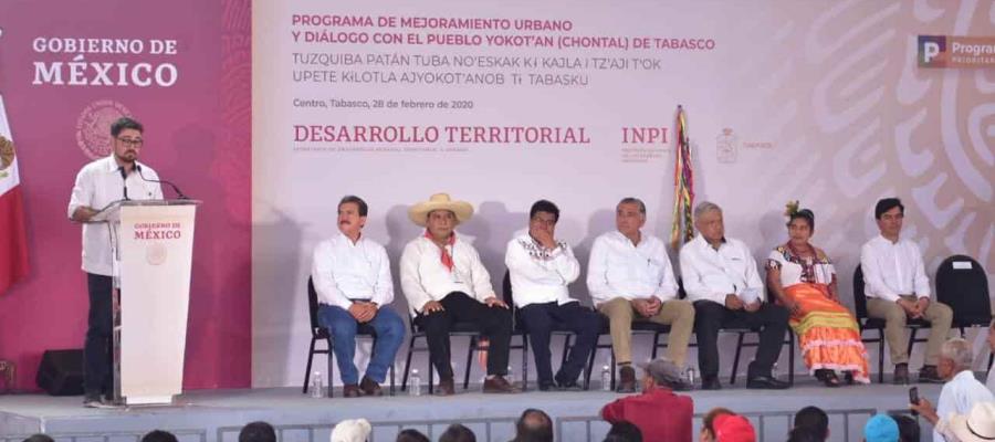 Invertirá Gobierno Federal más de mil millones de pesos en cinco municipios de Tabasco, para infraestructura y viviendas