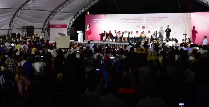 Piden chontales mesa de diálogo con Pemex y CFE, ante contaminación en la zona