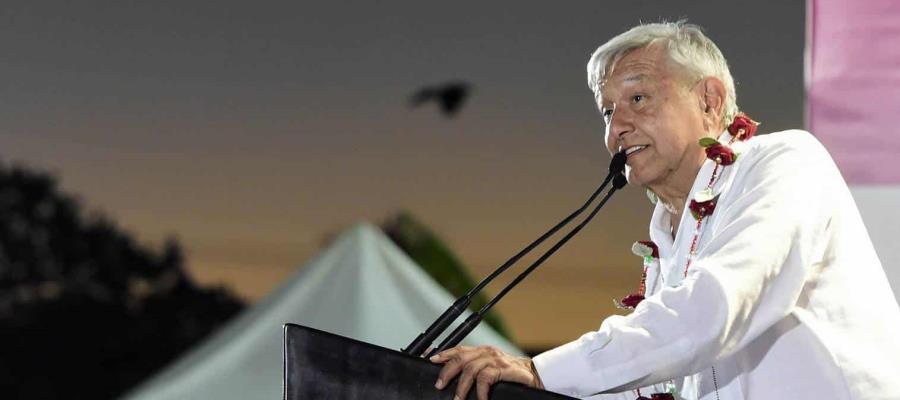 Anuncia AMLO construcción de nuevo puente y hospital en Quintín Arauz, Centla