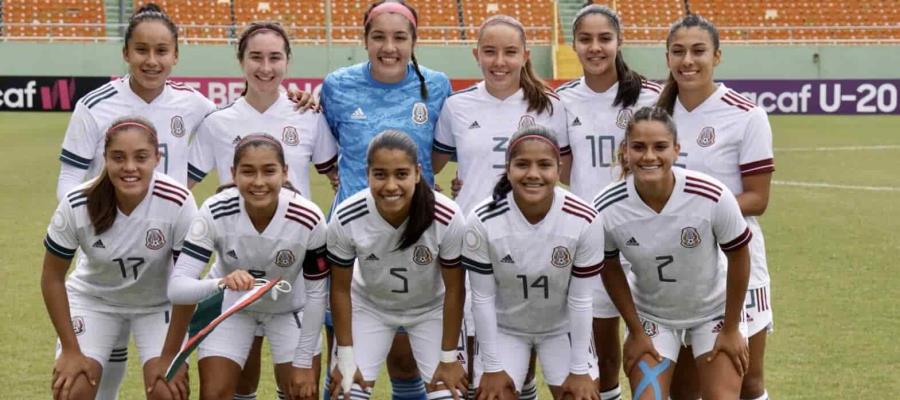 Gana México Sub-20 Femenil 12 goles a 1 a Granada