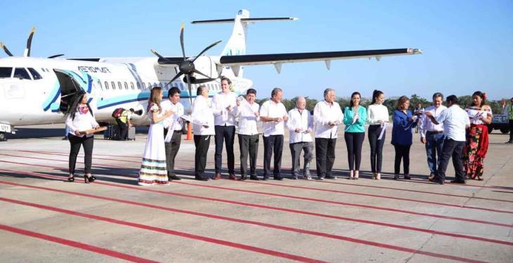 Reactiva Aeromar conexiones de Villahermosa con Mérida, Chiapas y Oaxaca