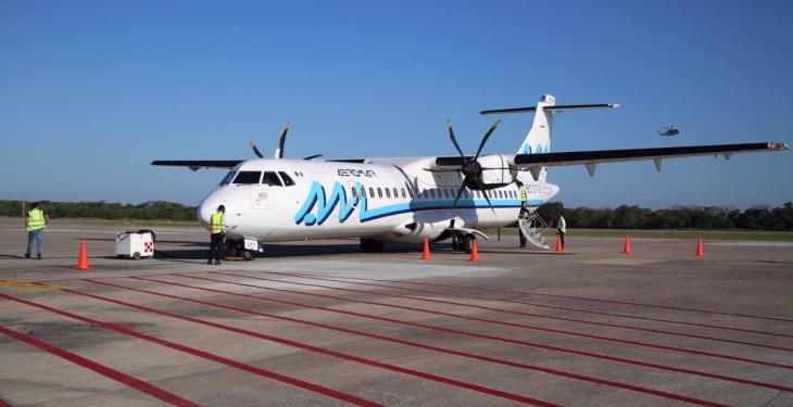 Reactiva Aeromar conexiones de Villahermosa con Mérida, Chiapas y Oaxaca