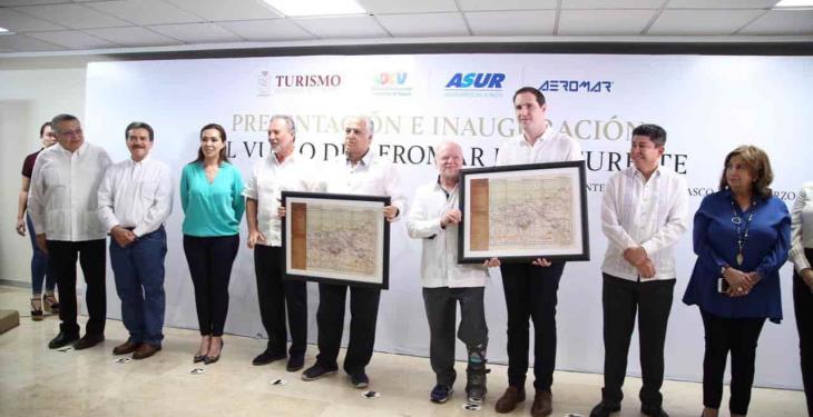 Reactiva Aeromar conexiones de Villahermosa con Mérida, Chiapas y Oaxaca