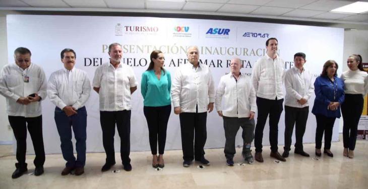 Reactiva Aeromar conexiones de Villahermosa con Mérida, Chiapas y Oaxaca