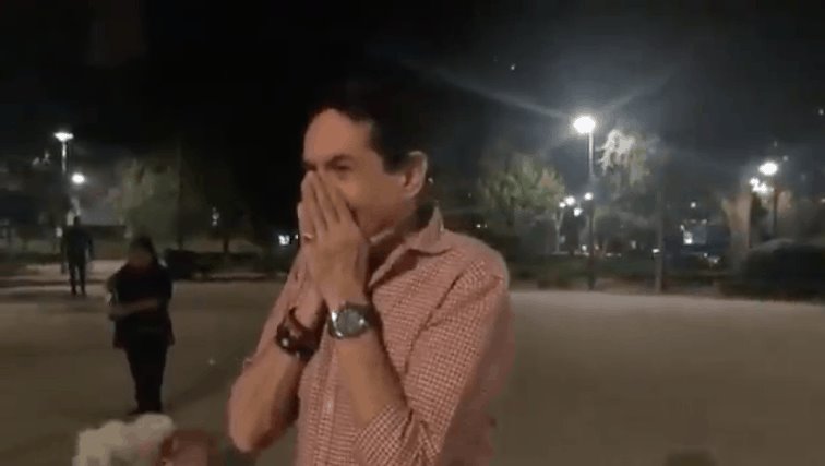 Pepillo Origel inconsolable tras presenciar balacera