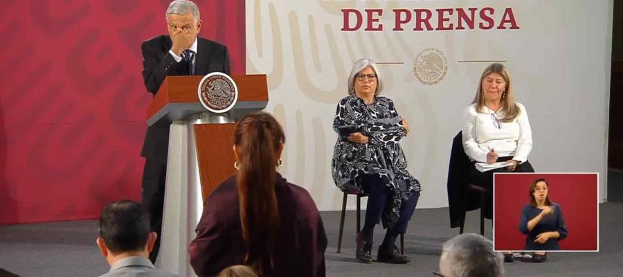 Pide Obrador a reporteros no pelearse en la mañanera Pide Obrador a reporteros no pelearse en la mañanera