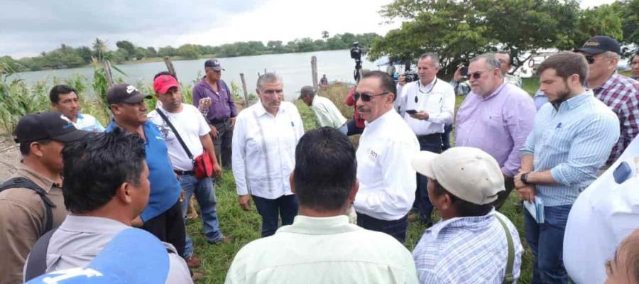Inician federación y estado, estudios para proyecto de puente vehicular en Quintín Arauz