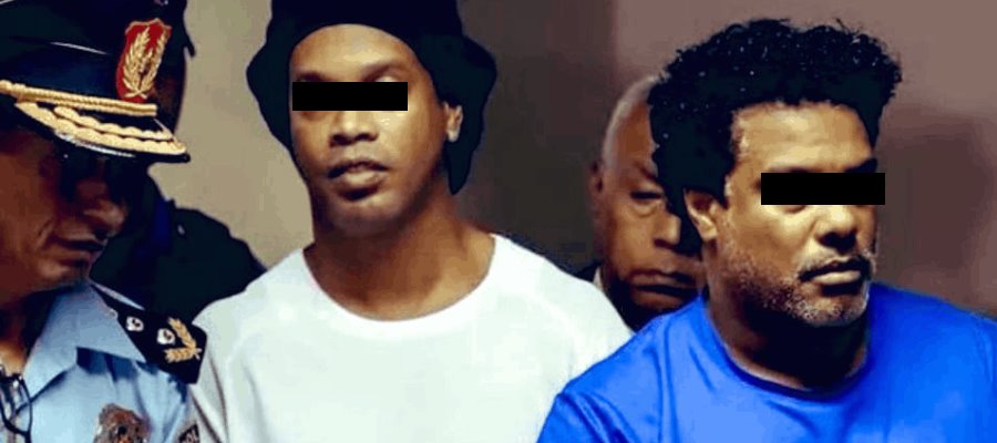 Ordenan prisión preventiva a Ronaldinho