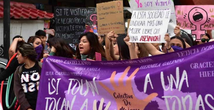 Tabasco feminicida, expresan mujeres en Villahermosa