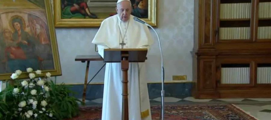 Por coronavirus, el Papa Francisco transmite en video el rezo del ángelus Por coronavirus, el Papa Francisco transmite en video el rezo del ángelus