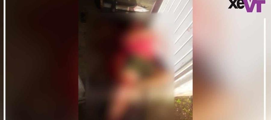 Asesinan a balazos a hombre… en Macuspana