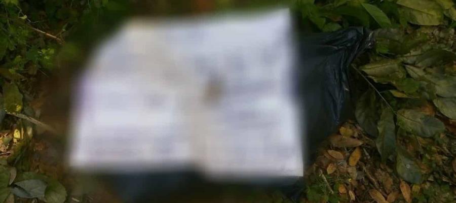 Es hallado embolsado y junto a narco mensaje; advierten limpia en cuatro municipios del Estado Es hallado embolsado y junto a narco mensaje; advierten limpia en cuatro municipios del Estado