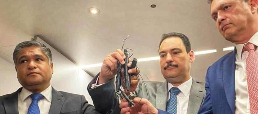 Micrófonos en el Senado, fueron colocados por Beltrones y el panista José González Morfín acusa Obrador