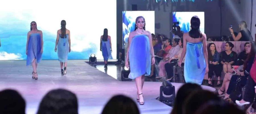 Apoya presidenta del DIF Tabasco desfile de modas con fines altruistas