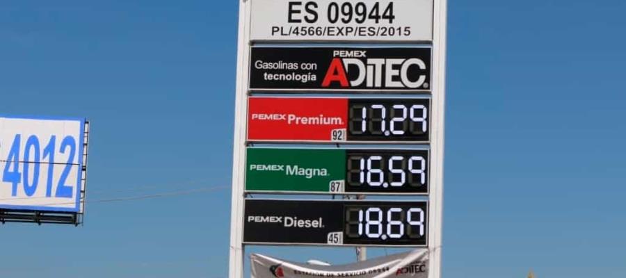 Baja precio de la gasolina en tres estados del país; se vende desde 15 pesos el litro