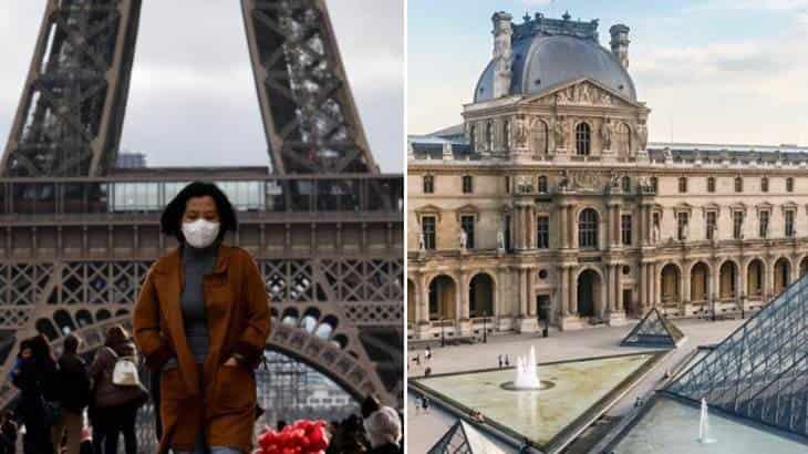 Cierran por coronavirus el Museo del Louvre y La Torre Eiffel, los más visitados en el mundo Cierran por coronavirus el Museo del Louvre y La Torre Eiffel, los más visitados en el mundo