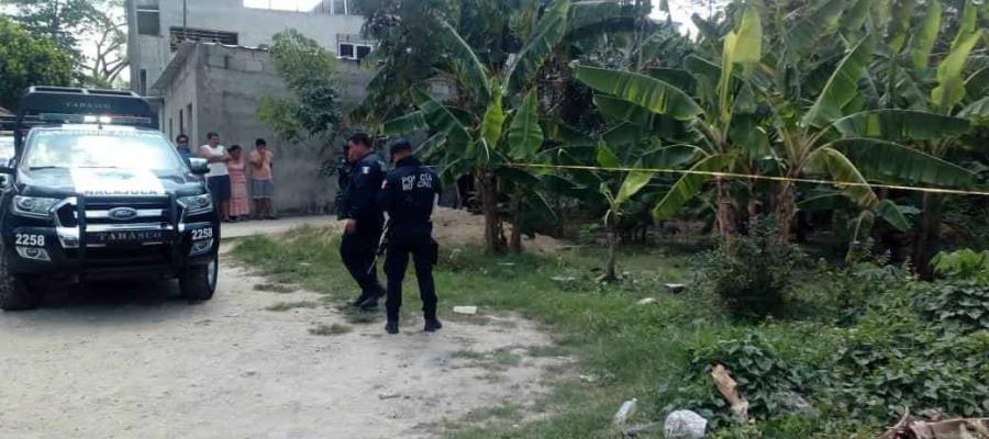 Localizan una arma abandonada en un terreno baldío en el fraccionamiento la Selva