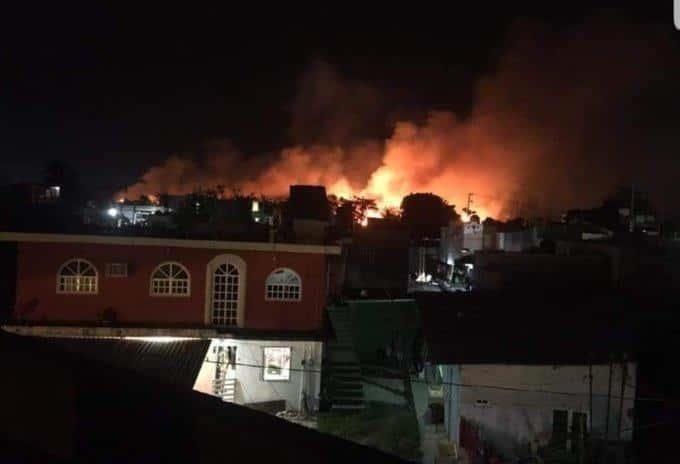 Se registra incendio en la zona pantanosa de la Miguel Hidalgo; solamente ocasionó daños ambientales