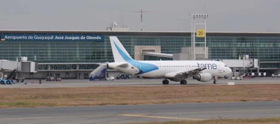 ¡De película!, alcaldesa de Guayaquil impide aterrizaje de avión en aeropuerto por coronavirus