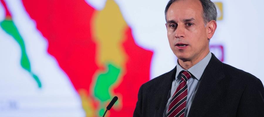 Descarta Salud federal pasar a segunda fase de contingencia, pese a primera muerte por coronavirus