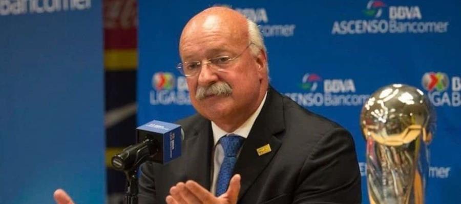 Enrique Bonilla, presidente de la Liga MX da positivo por Coronavirus