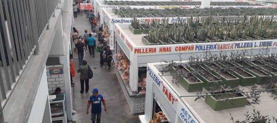 Los mercados públicos continuarán operando con normalidad, anuncia gobierno de Centro