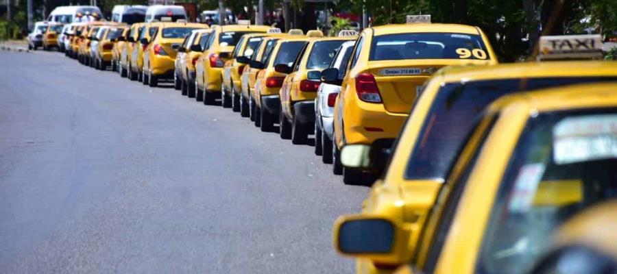 Desciende 50% el servicio de taxis en Villahermosa
