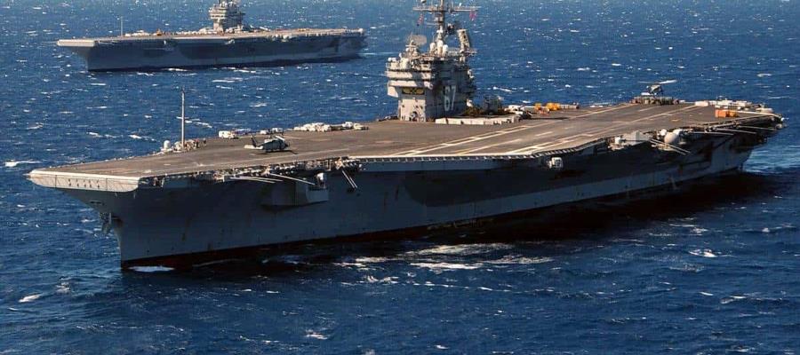 Tres marineros a bordo de un portaaviones estadounidense dan positivo a coronavirus