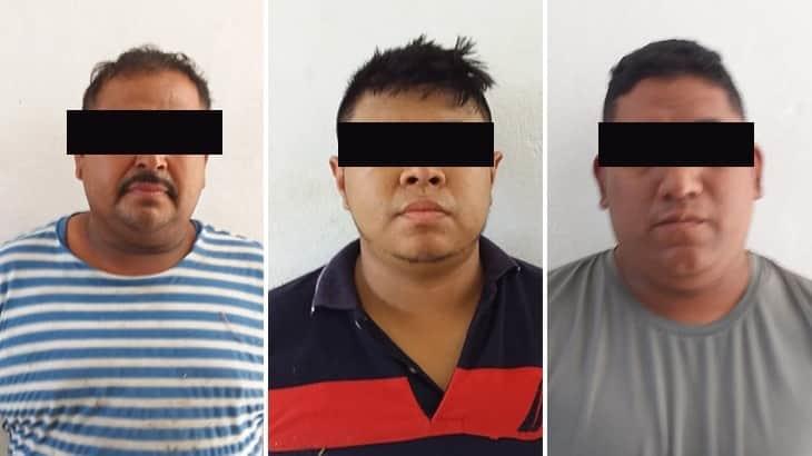 Detienen en Tenosique a tres sujetos que robaron una camioneta del INSABI Detienen en Tenosique a tres sujetos que robaron una camioneta del INSABI