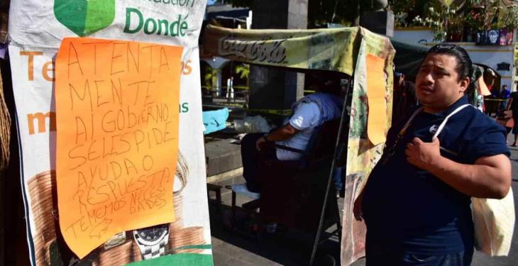 Piden comerciantes del Parque Juárez, plan de rescate inmediato, ante contingencia