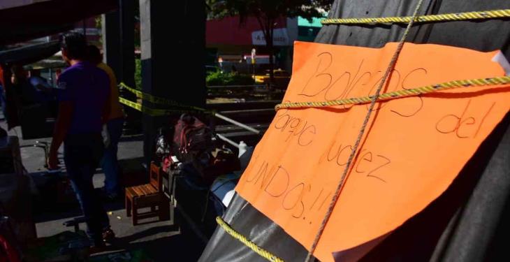 Piden comerciantes del Parque Juárez, plan de rescate inmediato, ante contingencia