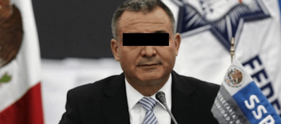 Por temor al Covid-19 García Luna pide a juez libertad bajo fianza