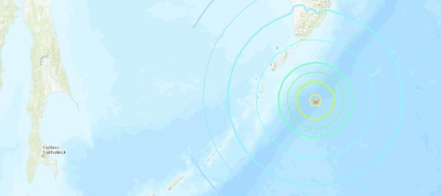 Terremoto de magnitud 7.5 pega a Isla Kuriles en Rusia