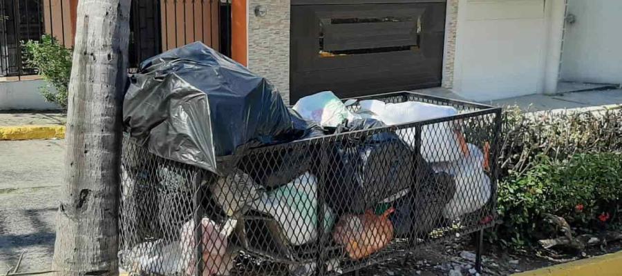 Lamenta Ayuntamiento de Centro que ciudadanos no hagan caso a llamado de no sacar la basura en días indicados