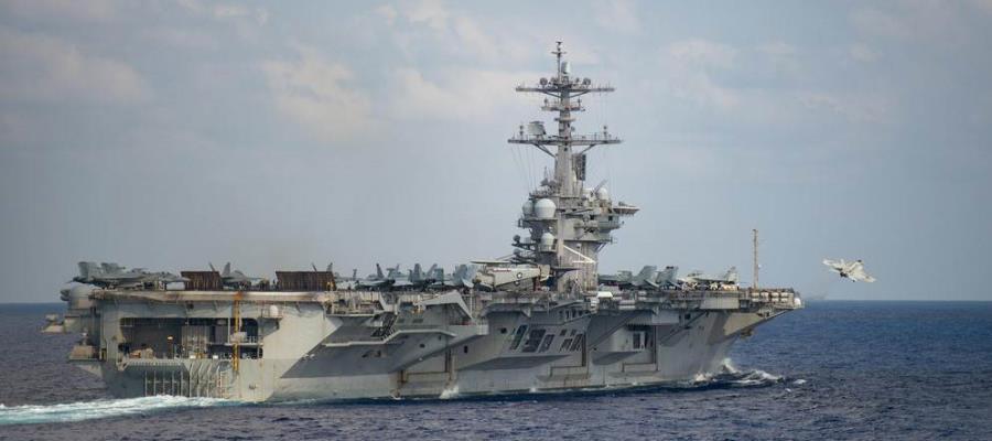 Por brote de coronavirus aislan a portaviones estadounidense