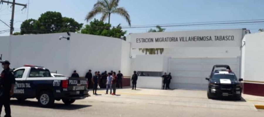 Centroamericanos en estación migratoria de Ciudad Industrial exigen ser repatriados