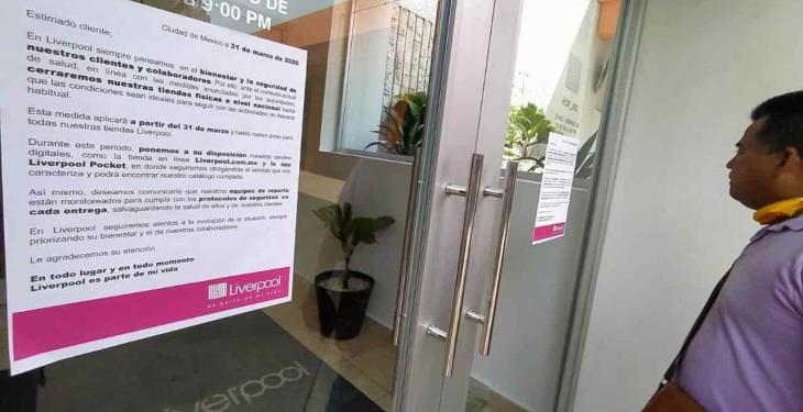 Cierran Liverpool tiendas y CEDIS en Villahermosa… por coronavirus