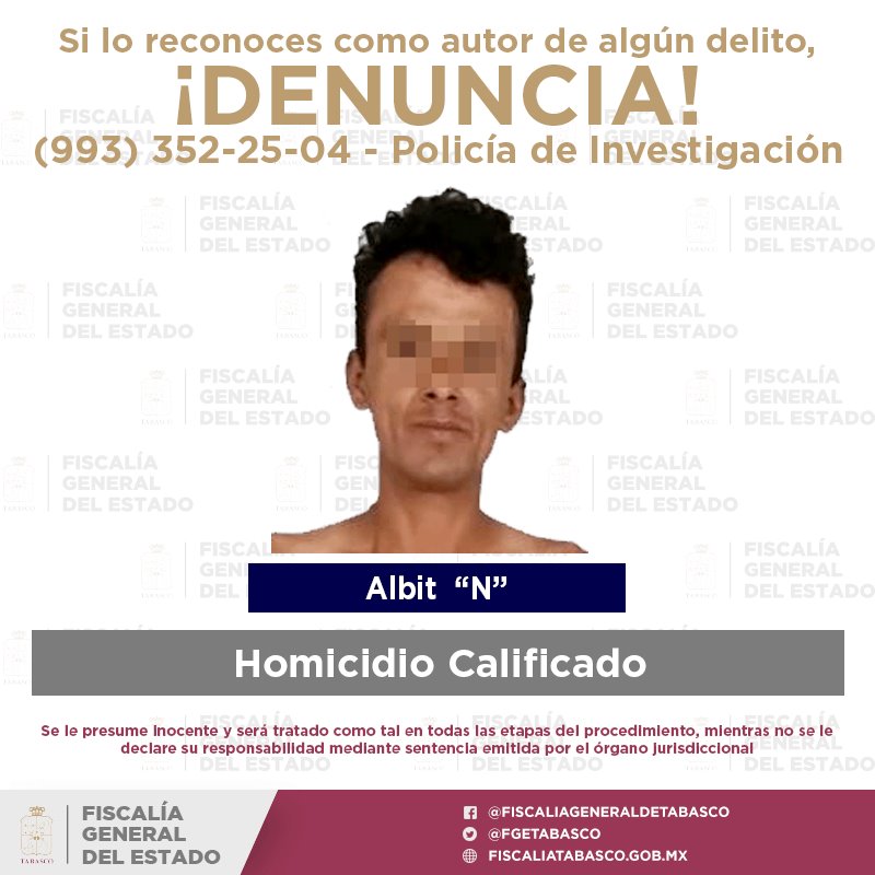 Detienen a sujeto que asesinó a persona en Huimanguillo