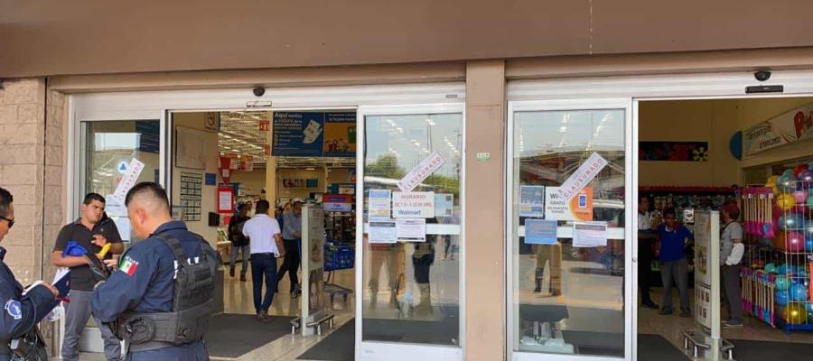 Clausuran Walmart Universidad por infringir Ley Seca… pagan multa y lo reabren