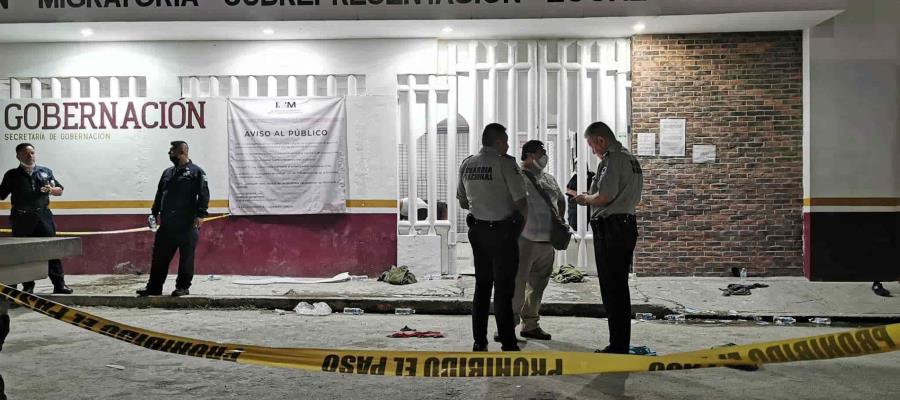 Tras muerte de migrante, CNDH pide mayores medidas de seguridad en estación migratoria de Tenosique