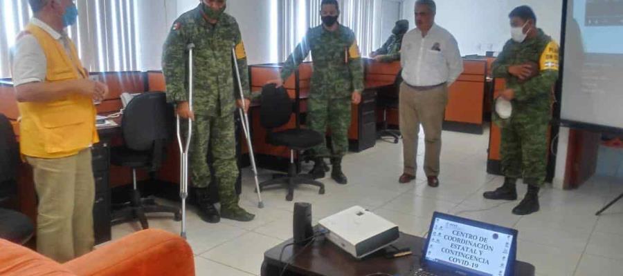 Activan el Centro Estatal de Contingencia Covid-19