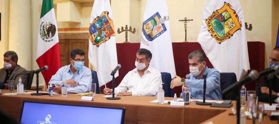 Gobiernos de Nuevo León, Coahuila y Tamaulipas, impulsan plan de apoyo a empresas por epidemia