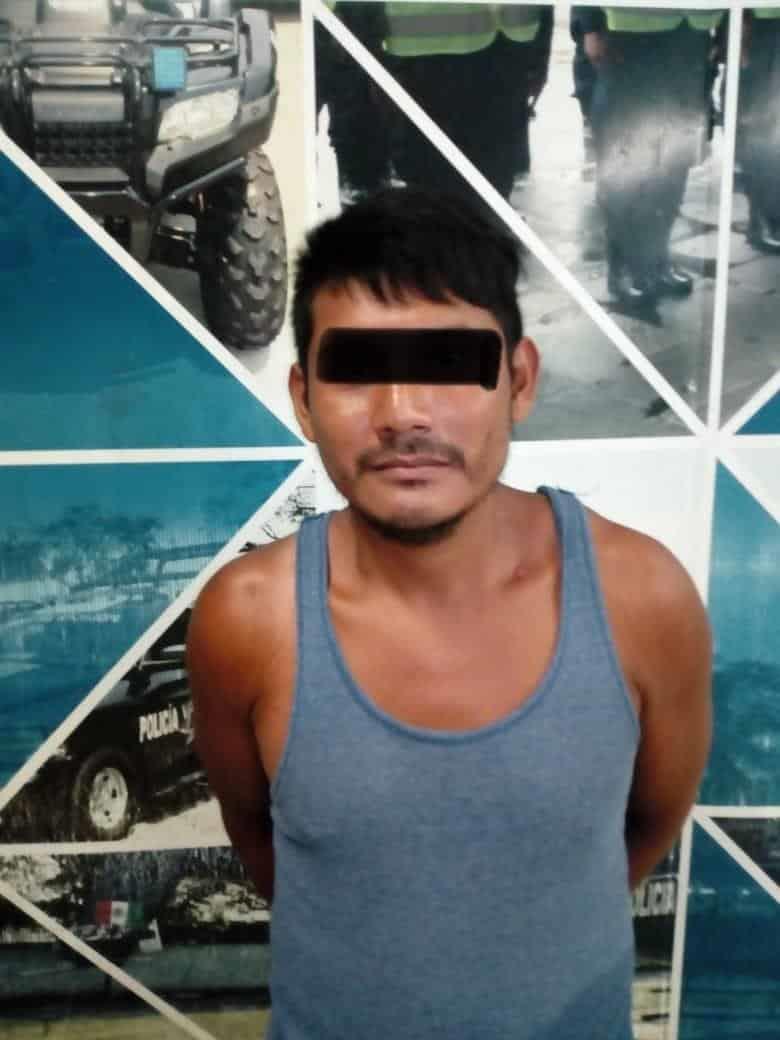 Aprehenden a sujeto que golpeó a su esposa en Luis Gil Pérez