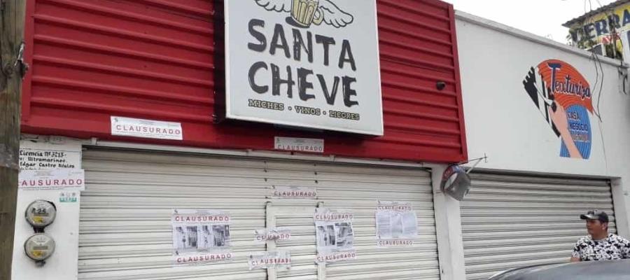 Clausuran establecimiento de bebidas alcohólicas en Atasta; una denuncia alertó a las autoridades